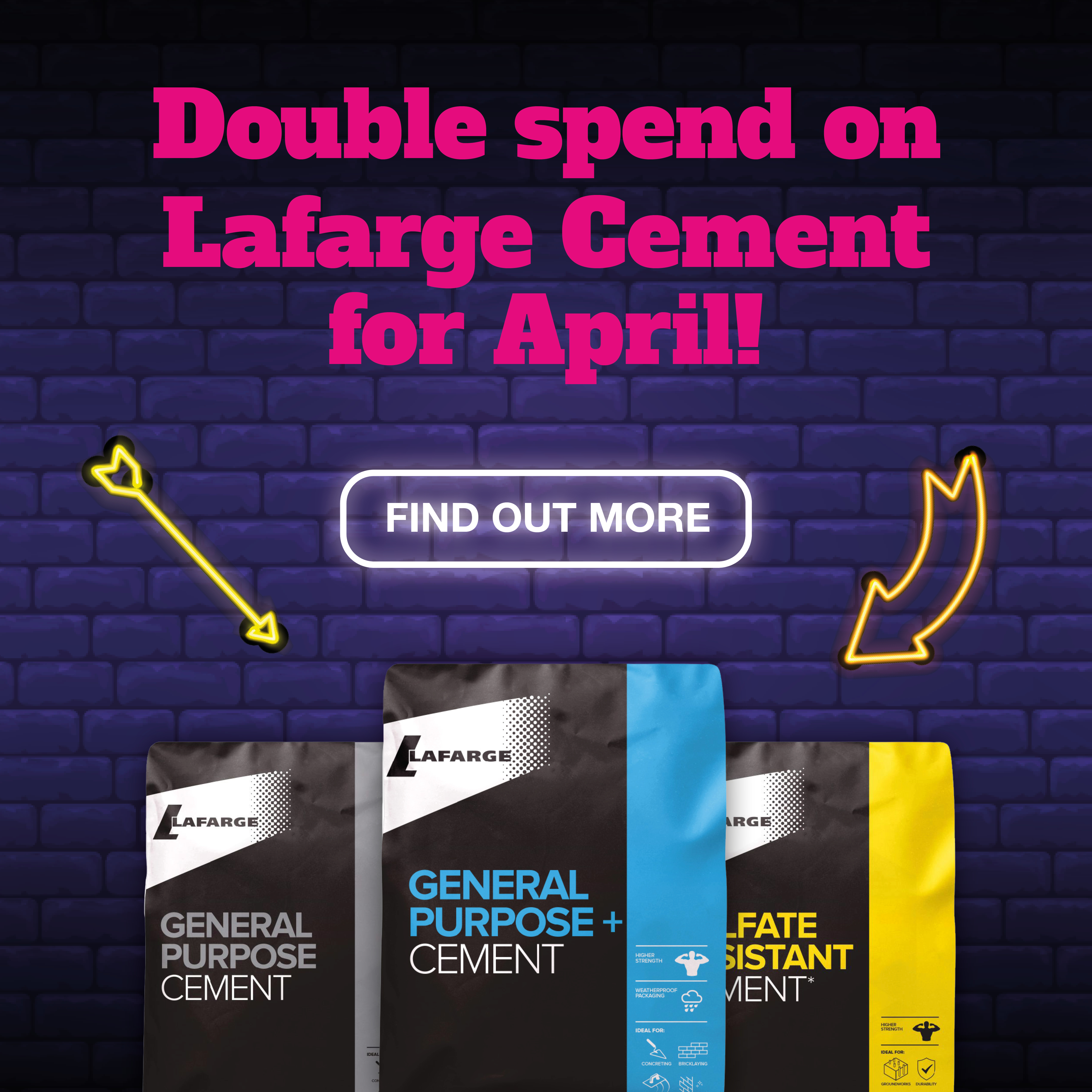 Double Spend Lafarge Cement
