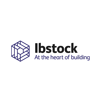 Ibstock logo on a white background